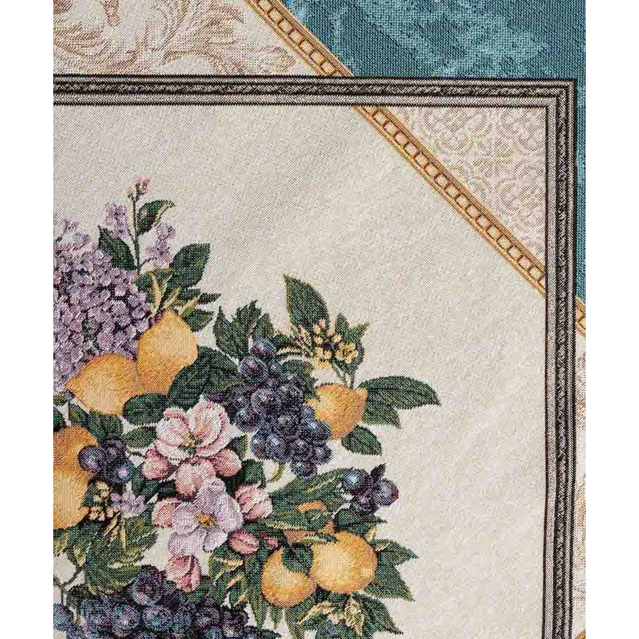 Τραπεζοκαρέ (100x100) Στόφα Ζακάρ Ισπανίας Newhome Verna