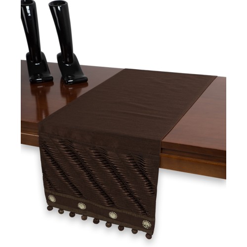 Τραβέρσα (40x170) ταφτάς Newhome 3819 Καφέ