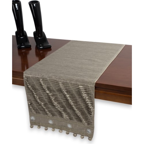 Τραβέρσα (40x170) ταφτάς Newhome 3819 Λαδί