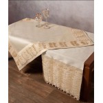 Τραβέρσα (40x170) ταφτάς Newhome 3819 Πλισέ Εκρού