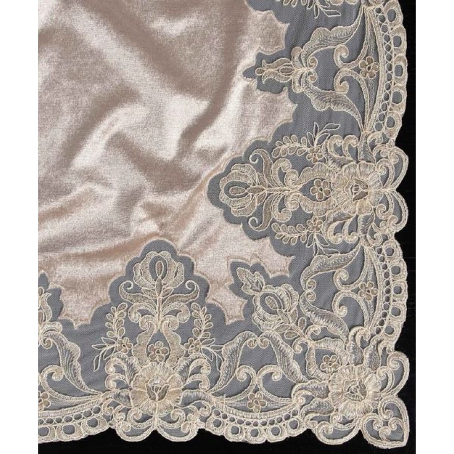 Πετσετάκι (50x50) σατέν Newhome YL169-14B Μπεζ