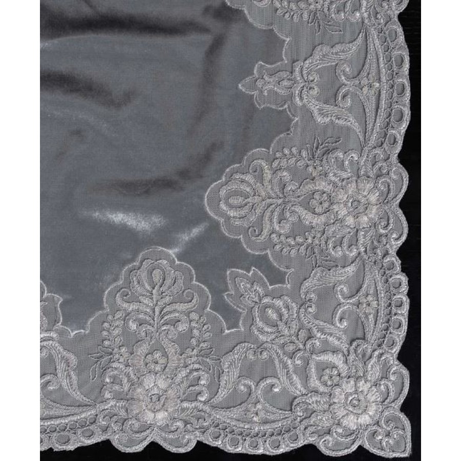 Τραβέρσα Βελούδο (40x170) με τούλι Newhome YL169-14B Velvet γκρι