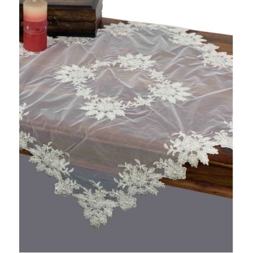 Τραβέρσα (45 x 170) οργάτζα Newhome YL2016 λευκό