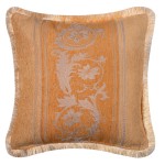 Διακοσμητική Μαξιλαροθήκη Φιγούρας (45x45) Newhome 1208 χρυσό
