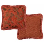 Διακοσμητική Μαξιλαροθήκη Φιγούρας (45x45) Newhome 213 Κεραμιδί