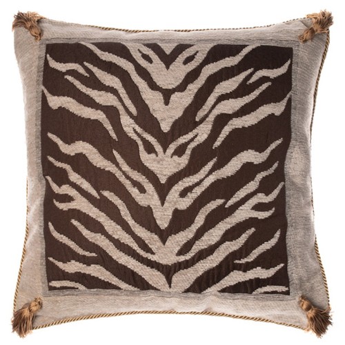 Διακοσμητική Μαξιλαροθήκη Φιγούρας (65x65) Newhome 306 ivory