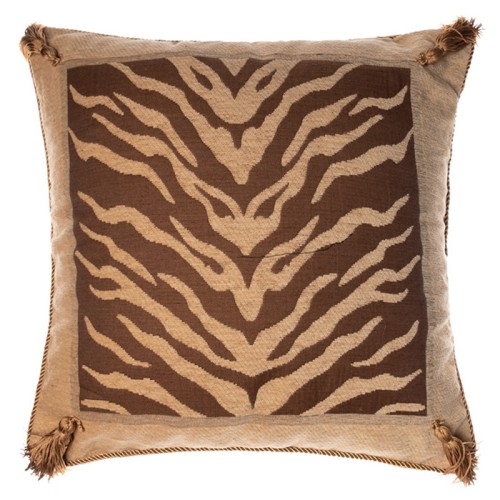 Διακοσμητική Μαξιλαροθήκη Φιγούρας (65x65) Newhome 306 χρυσό