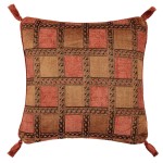 Διακοσμητική Μαξιλαροθήκη Φιγούρας (45x45) Newhome 501 κεραμιδί