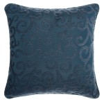 Διακοσμητική Μαξιλαροθήκη Φιγούρας (45x45) Newhome 602 κλαδί μπλε