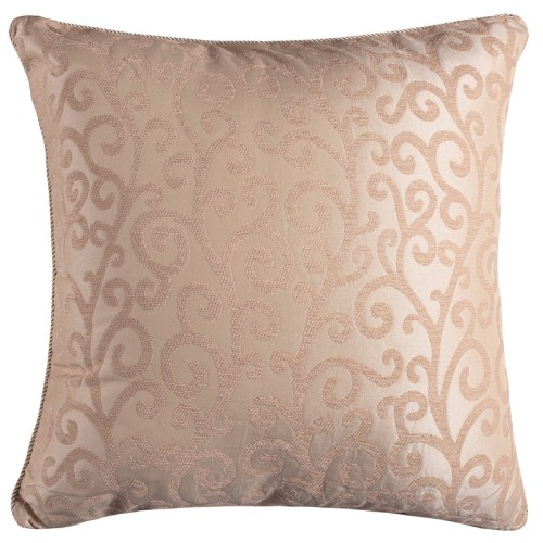 Διακοσμητική Μαξιλαροθήκη Φιγούρας (65x65) Newhome 602 κλαδί ivory