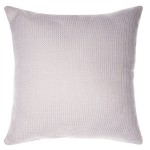 Διακοσμητική Μαξιλαροθήκη (65x65) Μονόχρωμη Ψάθα Newhome 9925 Ivory