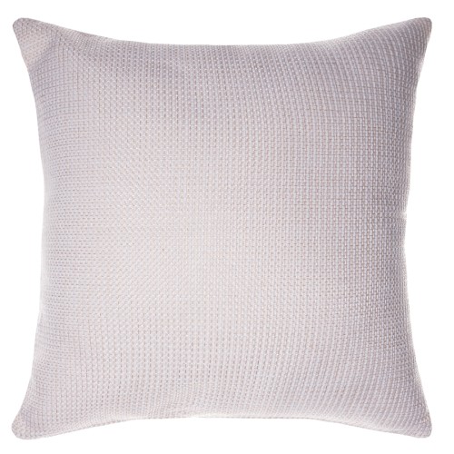 Διακοσμητική Μαξιλαροθήκη (65x65) Μονόχρωμη Ψάθα Newhome 9925 Ivory