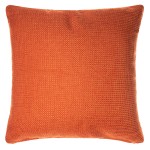 Διακοσμητική Μαξιλαροθήκη (45x45) Μονόχρωμη Ψάθα Newhome 9925 Πορτοκαλί