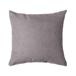 Διακοσμητική Μαξιλαροθήκη Φιγούρας (45x45) Μονόχρωμη Newhome A802 γκρι σκούρο