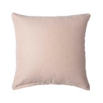 Διακοσμητική Μαξιλαροθήκη Φιγούρας (45x45) Μονόχρωμη Newhome A802 ivory