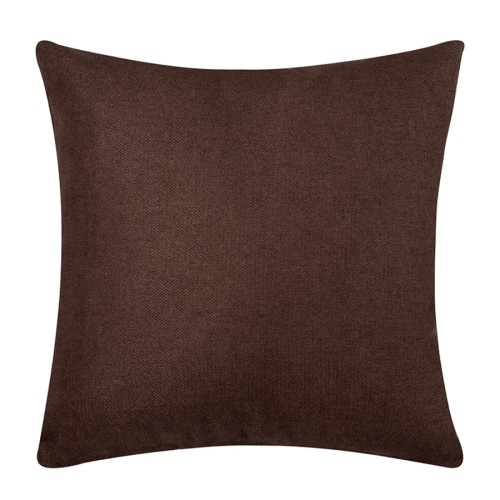 Διακοσμητική Μαξιλαροθήκη Φιγούρας (45x45) Μονόχρωμη Newhome A802 καφέ