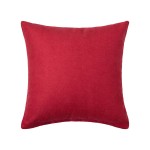 Διακοσμητική Μαξιλαροθήκη Φιγούρας (65x65) Μονόχρωμη Newhome A802 κόκκινο