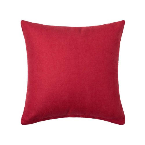 Διακοσμητική Μαξιλαροθήκη Φιγούρας (45x45) Μονόχρωμη Newhome A802 κόκκινο