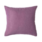 Διακοσμητική Μαξιλαροθήκη Φιγούρας (45x45) Μονόχρωμη Newhome A802 μωβ