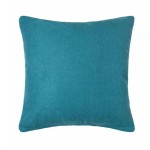 Διακοσμητική Μαξιλαροθήκη Φιγούρας (65x65) Μονόχρωμη Newhome A802 πετρόλ