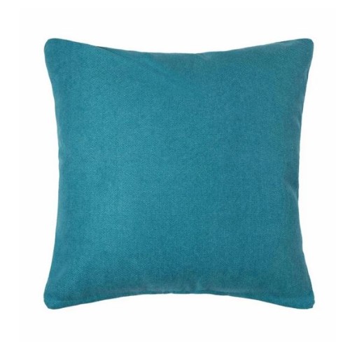 Διακοσμητική Μαξιλαροθήκη Φιγούρας (45x45) Μονόχρωμη Newhome A802 πετρόλ