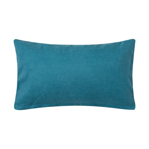 Διακοσμητική Μαξιλαροθήκη Φιγούρας (30x50) Μονόχρωμη Newhome A802 πετρόλ