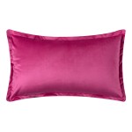 Μαξιλαροθήκη Βελούδινη Φιγούρας (35x60) Mονόχρωμη Newhome A804 Φούξια