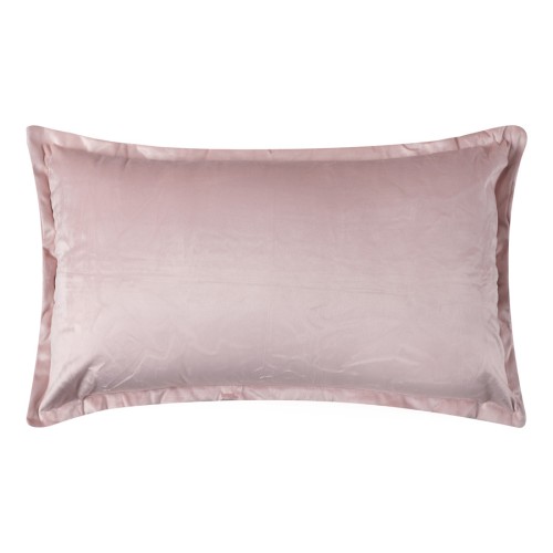 Μαξιλαροθήκη Βελούδινη Φιγούρας (35x60) Mονόχρωμη Newhome A804 Πούδρα