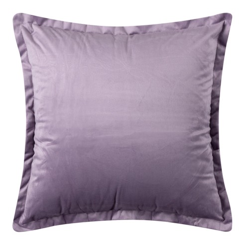 Μαξιλαροθήκη Βελούδινη Φιγούρας (45x45) Mονόχρωμη Newhome A804 Λιλά
