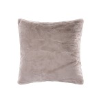 Διακοσμητική Μαξιλαροθήκη Γούνινη (65x65) Newhome NX202 μπεζ