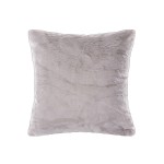 Διακοσμητική Μαξιλαροθήκη Γούνινη (45x45) Newhome NX202 light grey
