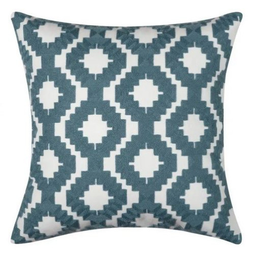 Διακοσμητική Θήκη για Μαξιλάρια Καναπέ (45x45) Ολοκέντητο Πολύγαζο Newhome A17