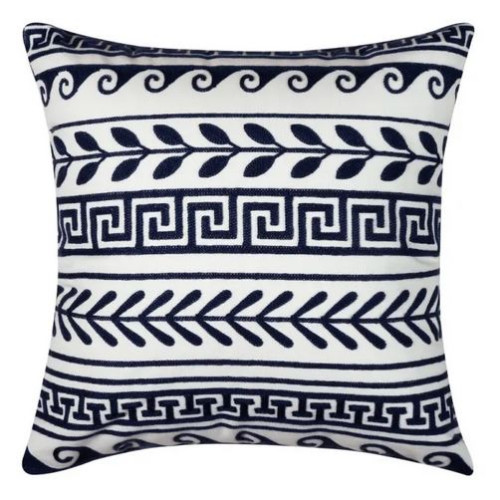 Διακοσμητική Θήκη για Μαξιλάρια Καναπέ (45x45) Ολοκέντητο Πολύγαζο Newhome A3