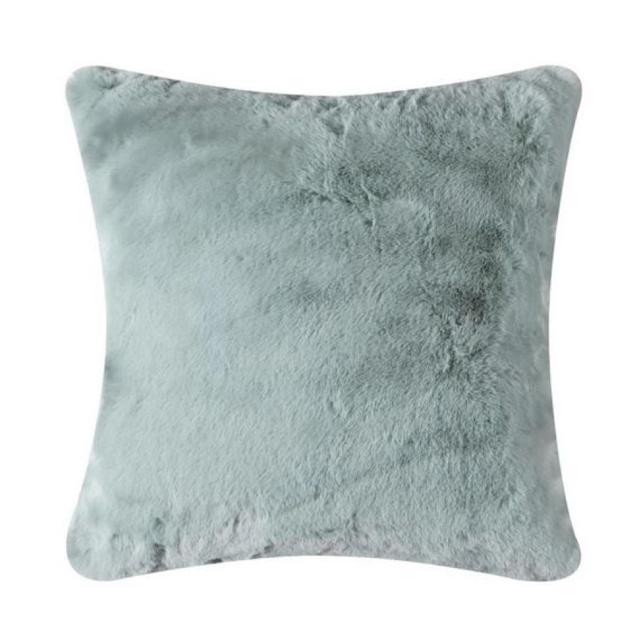 Διακοσμητική Μαξιλαροθήκη Γούνινη (45x45) Newhome Rabbit Fur mint