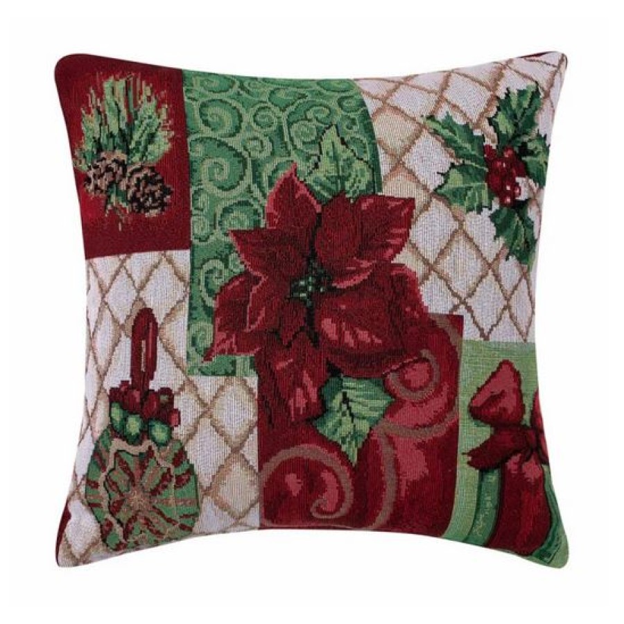 Χριστουγεννιάτικη Μαξιλαροθήκη Φιγούρας (45x45) Στόφα Newhome W351-007 Χριστουγεννιάτικη Μαξιλαροθήκη Φιγούρας (45x45) Στόφα Newhome W351-007
