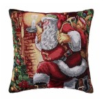 Χριστουγεννιάτικη Μαξιλαροθήκη Φιγούρας (45x45) Στόφα Newhome W351-130