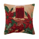 Χριστουγεννιάτικη Μαξιλαροθήκη Φιγούρας (45x45) Στόφα Newhome W351-131