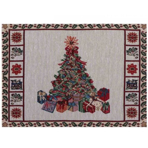 Χριστουγεννιάτικο Σουπλά (35x45) Στόφα Newhome Έλατο