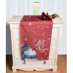 Χριστουγεννιάτικη Τραβέρσα (45x170) Newhome KS2025-1 Let it snow