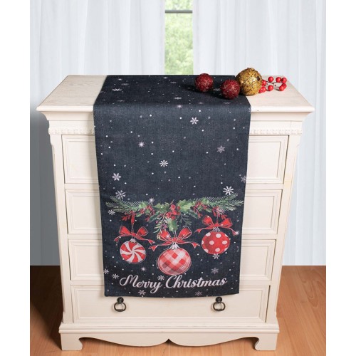 Χριστουγεννιάτικη Τραβέρσα (45x170) Newhome KS2025-17