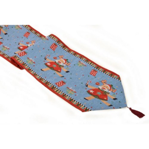 Χριστουγεννιάτικη Τραβέρσα (45x170) Στόφα Με Μύτη Newhome Raindeer