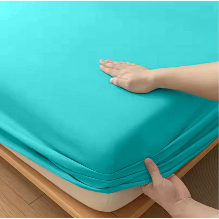 Κατωσέντονο με Λάστιχο Μονό (100x200+35) Βαμβακερό Newhome Miranda Aqua Κατωσέντονο με Λάστιχο Μονό (100x200+35) Βαμβακερό Newhome Miranda Aqua