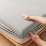 Κατωσέντονο με Λάστιχο Μονό (100x200+35) Βαμβακερό Newhome Miranda Γκρι