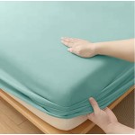 Κατωσέντονο με Λάστιχο Μονό (100x200+35) Βαμβακερό Newhome Miranda Medium Olive (Οινοπνευματί)