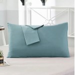 Μαξιλαροθήκες Zεύγος (50x70) Βαμβακερές Newhome Miranda Aegean Blue (Ντένιμ)