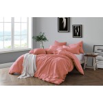 Πανωσέντονο-Σεντόνι χωρίς Λάστιχο Μονό (160x273) Βαμβακερό Newhome Miranda Dusty Pink