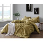 Πανωσέντονο-Σεντόνι χωρίς Λάστιχο Μονό (160x273) Βαμβακερό Newhome Miranda Taupe