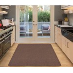 Μοκέτα (133x190) με Αντιολισθητικό Υπόστρωμα Newhome Berlin (Μπερλίν) 19 Καφέ