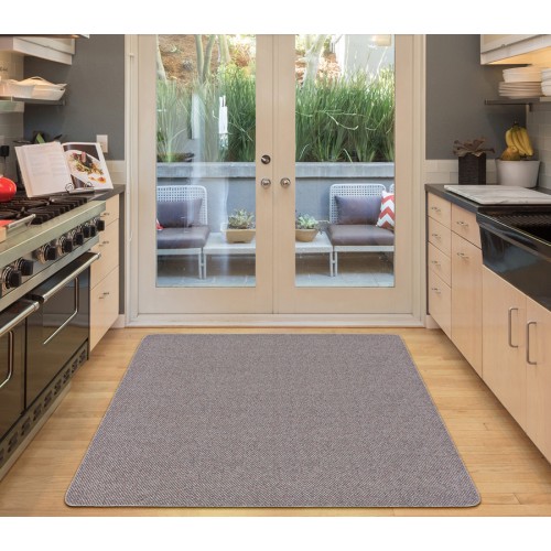 Μοκέτα (133x190) με Αντιολισθητικό Υπόστρωμα Newhome Berlin (Μπερλίν) 77 Σίλβερ