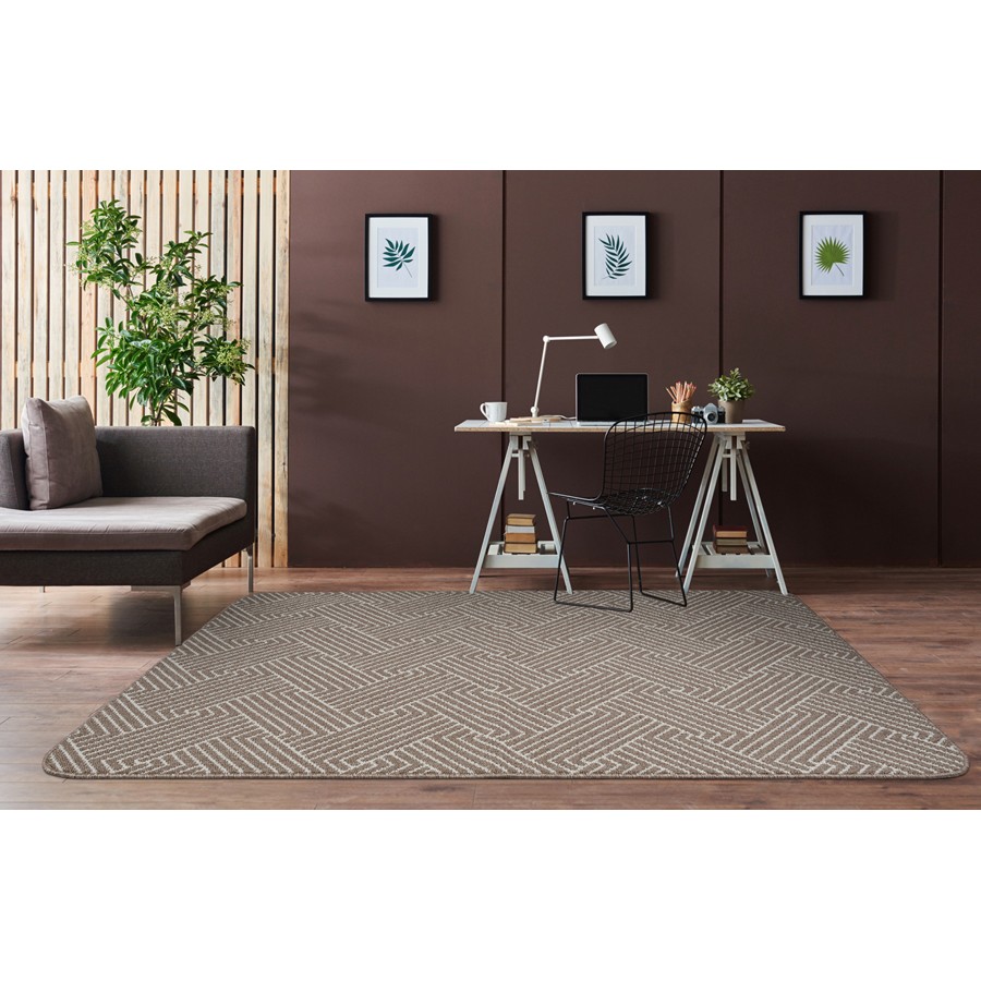 Μοκέτα στα Μέτρα σας με Αντιολισθητικό Υπόστρωμα Newhome Burma (Μπούρμα) 97 Μόκα - Ζαχαρί